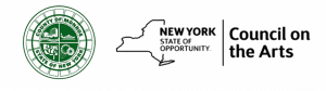 Logos for Monroe County and New York State Council on the Arts