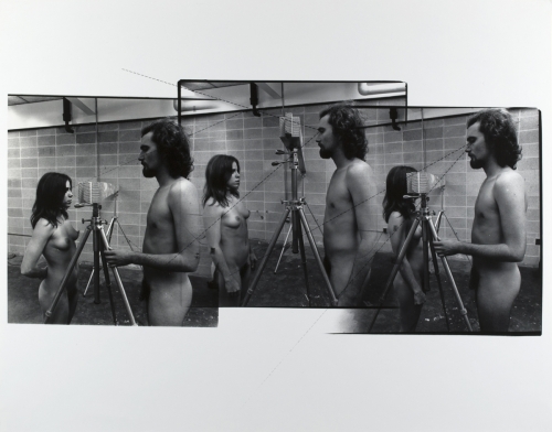 <strong>Bart Parker</strong>Behind the Eye Level of Stick,1975Gelatin silver print,27.9 x 35.6 cmVisual Studies Workshop Collection,Gift of the artist1981:0093:0046