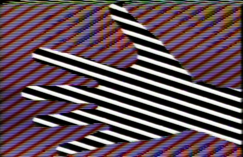 Still from "The Electronic Image", Portable Channel (1975)